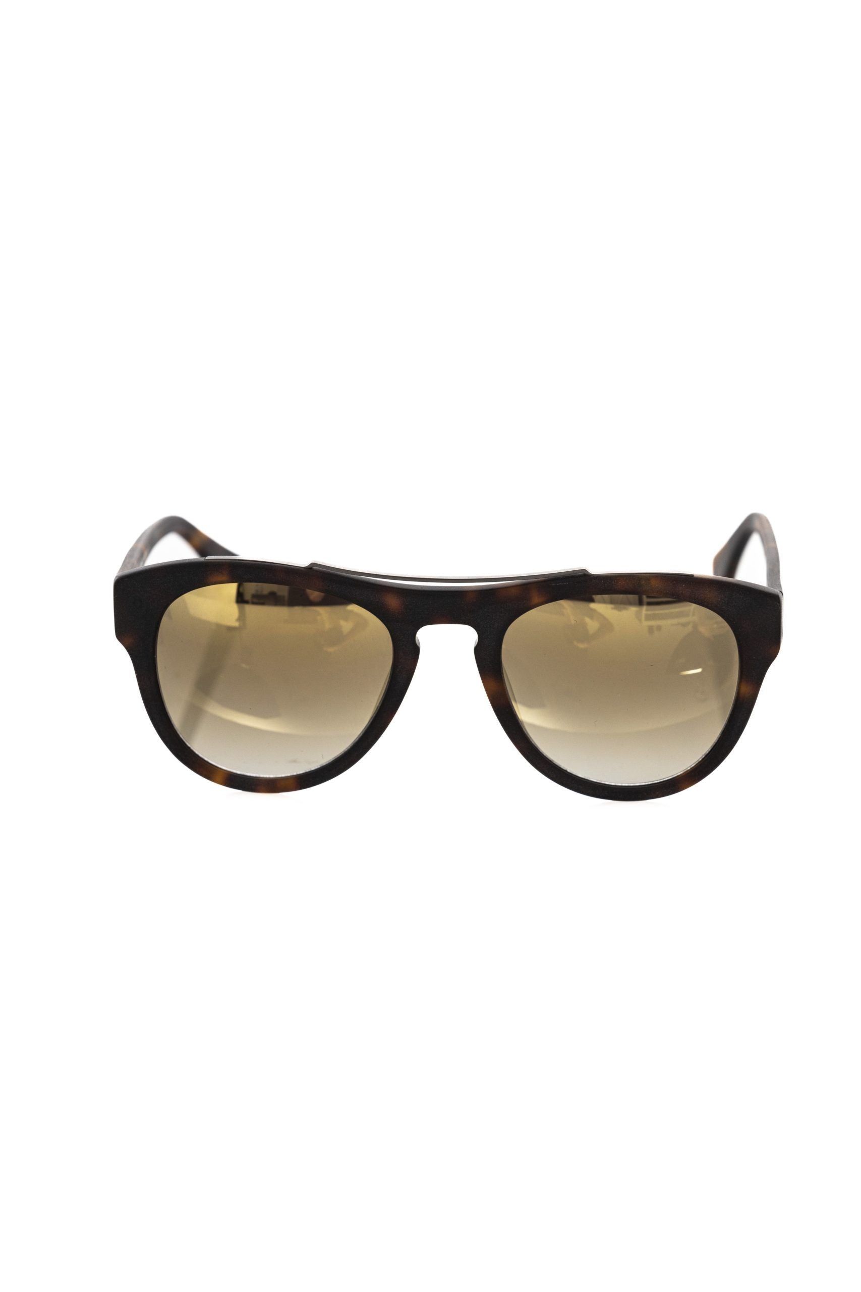 Frankie Morello Brown Acetate Mens Sunglasses | Regal Royce