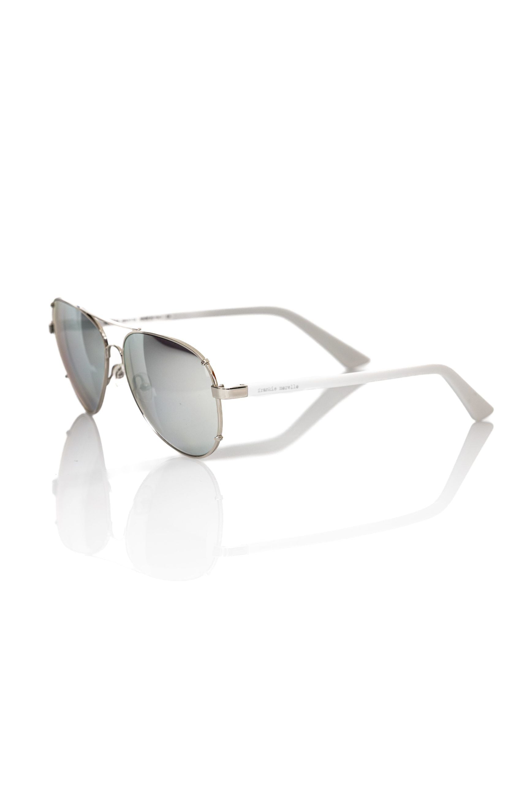 Frankie Morello Silver Metallic Fiber Men's Sunglass | Regal Royce