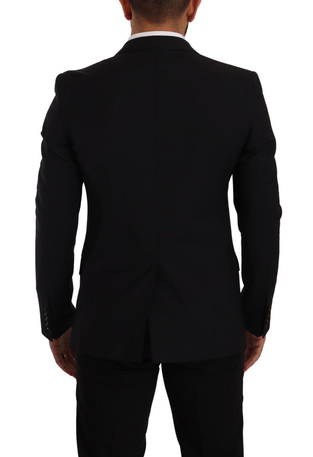 Dolce & Gabbana Black Slim Fit Vest 2 Button MARTINI Blazer | Regal Royce