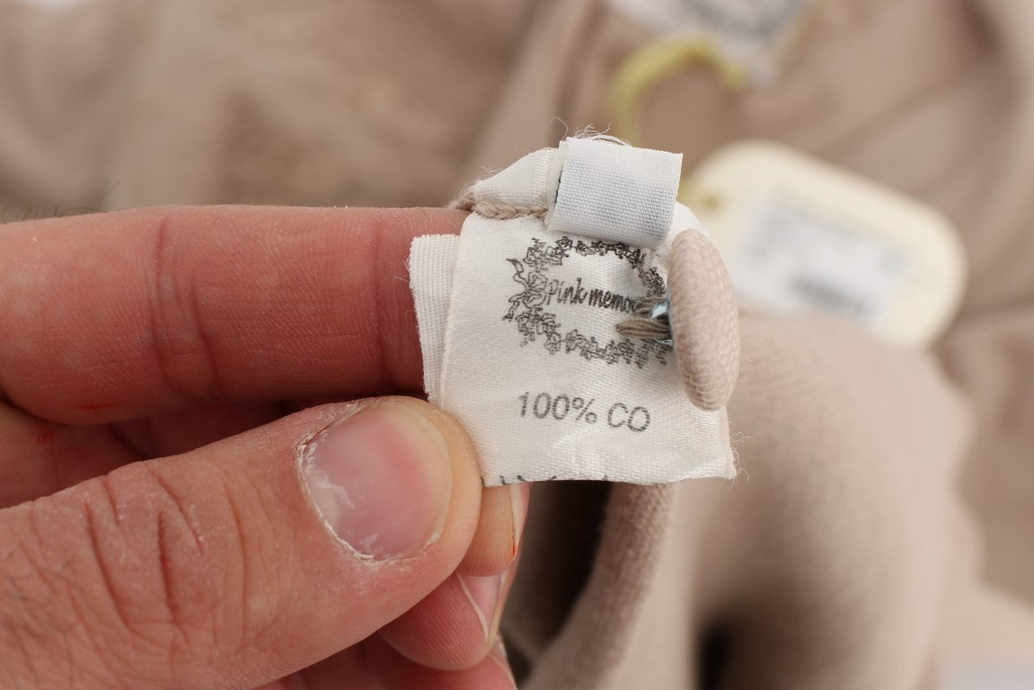 PINK MEMORIES Pink Lace Cotton Cardigan Sweater | Regal Royce