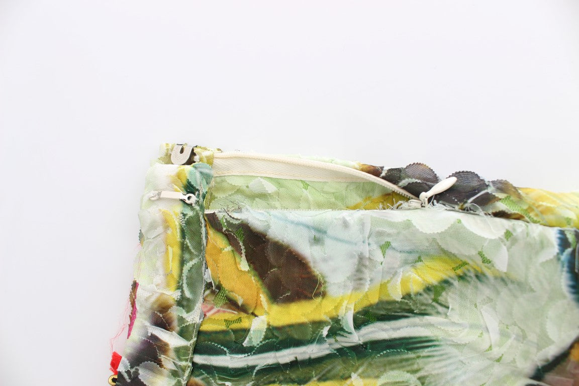 Lanre Da Silva Ajayi Multicolor Organza Pencil Skirt | Regal Royce