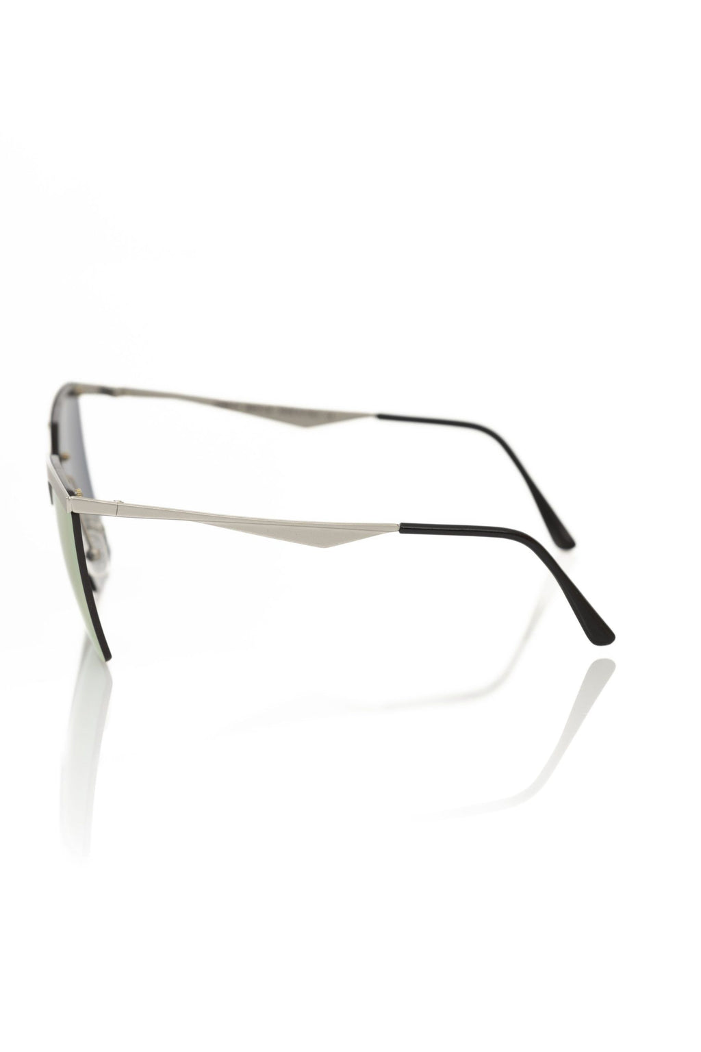 Frankie Morello Silver Metallic Fibre Sunglass