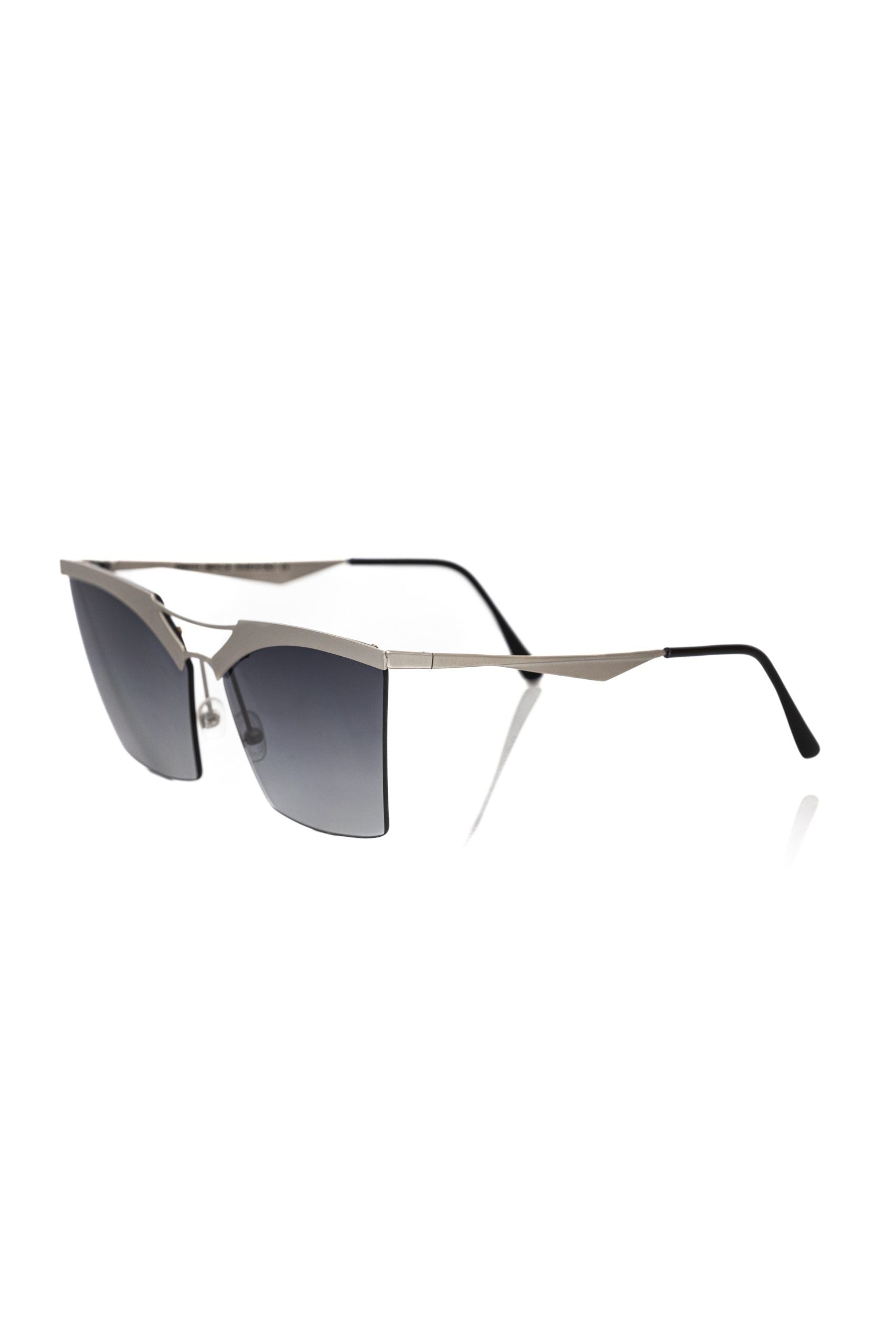 Frankie Morello Silver Metallic Women's Sunglass | Regal Royce