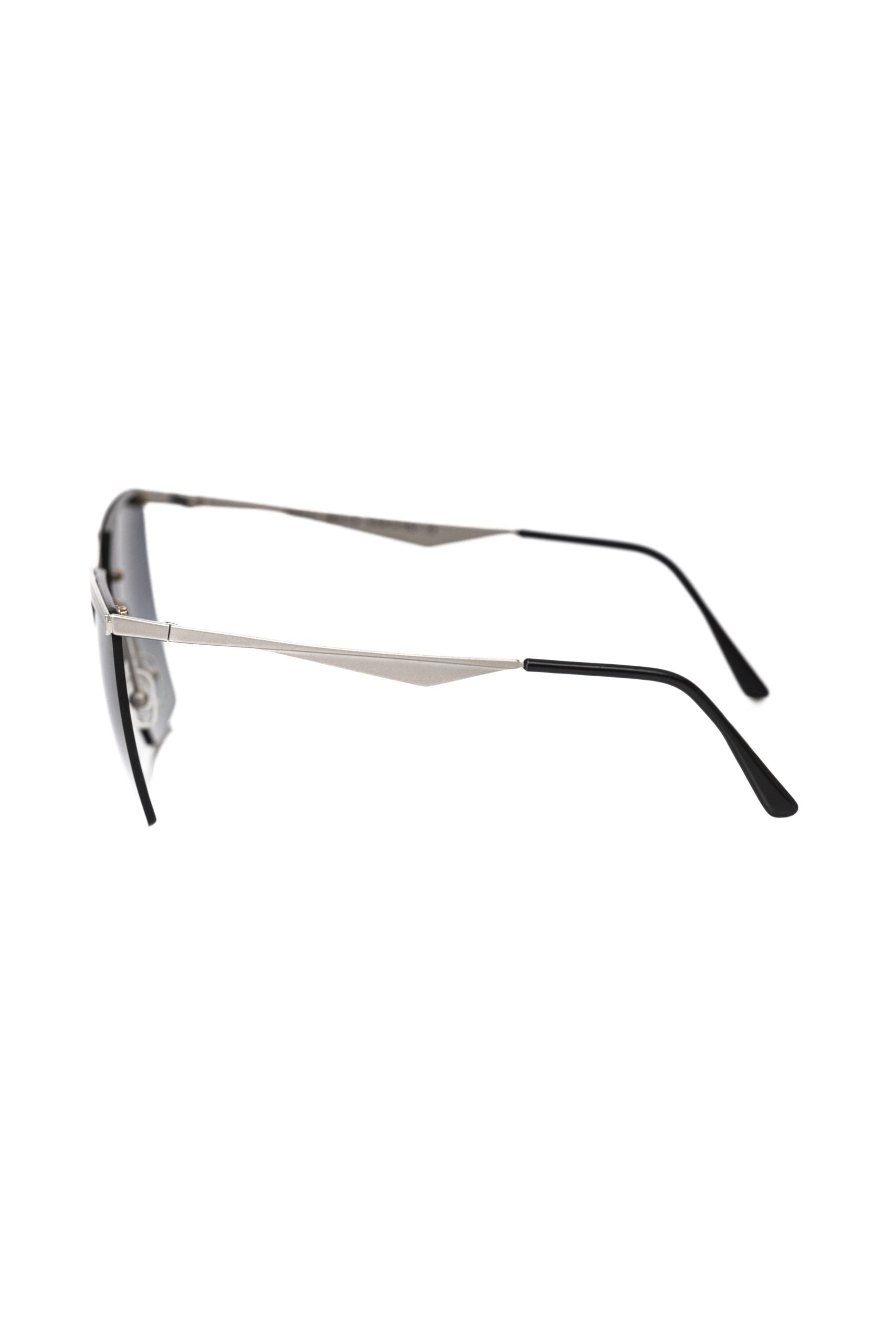 Frankie Morello Silver Metallic Women's Sunglass | Regal Royce