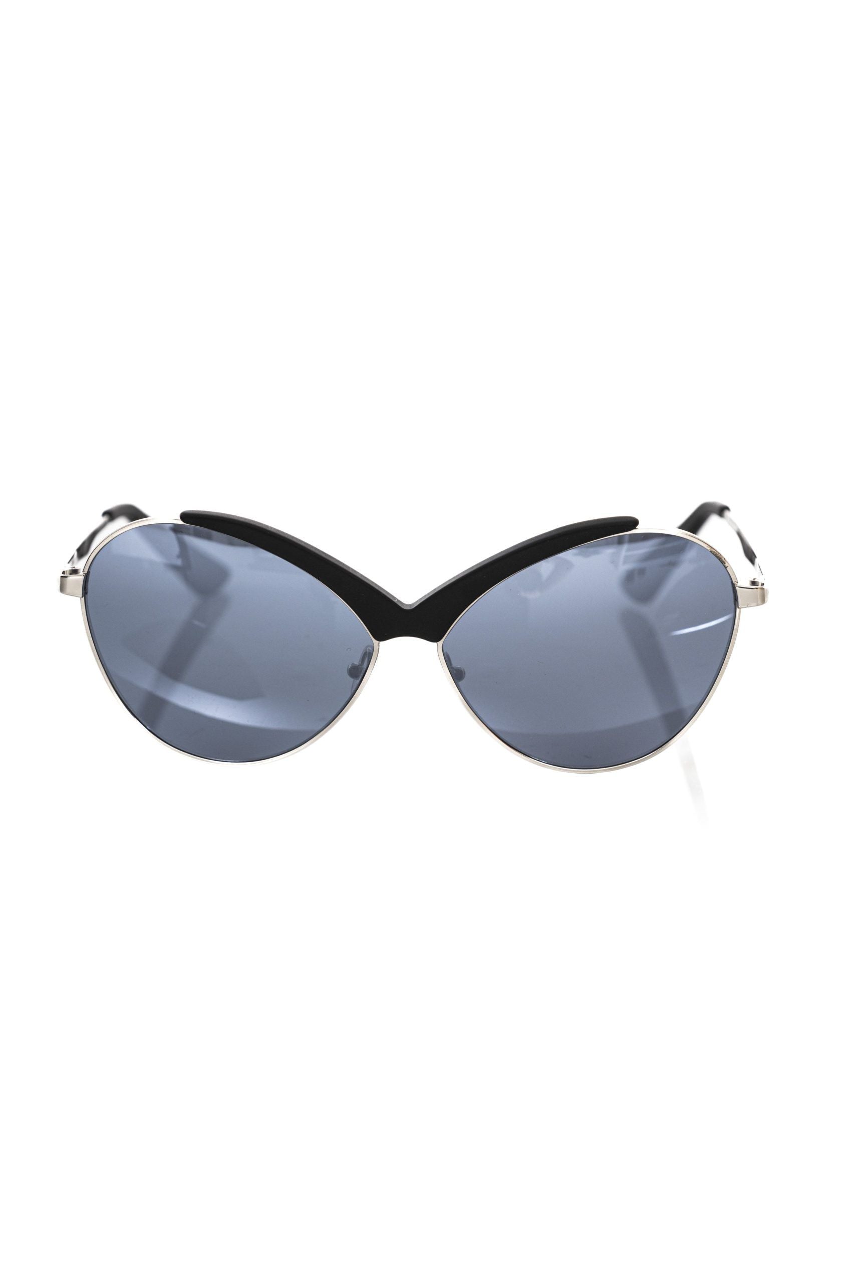 Frankie Morello Black Metallic Women Sunglasses | Regal Royce