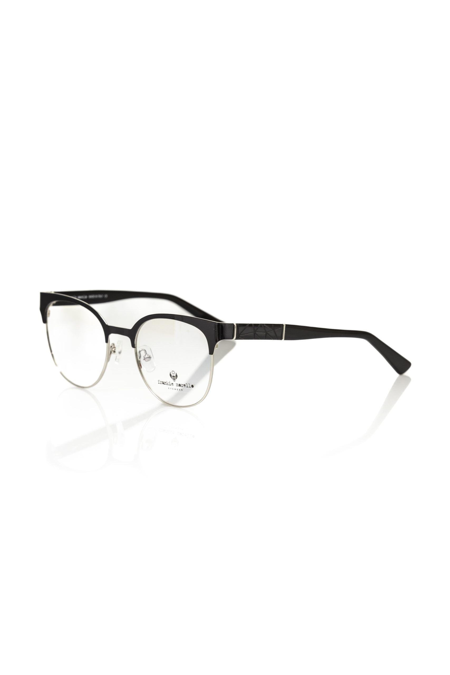 Frankie Morello Black Acetate Glasses Frame