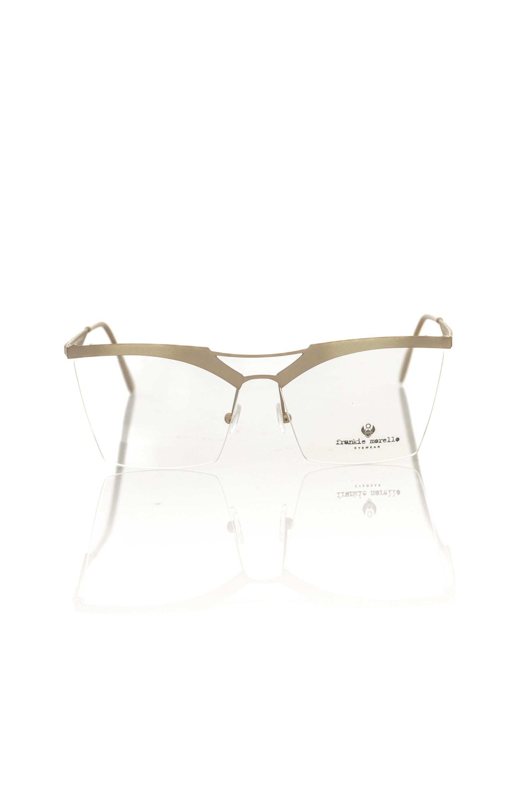 Frankie Morello Brown Metallic Women's Eyeglass Frame | Regal Royce