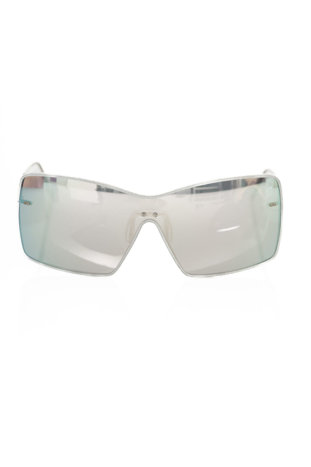 Frankie Morello Silver Metallic Fibre Sunglass