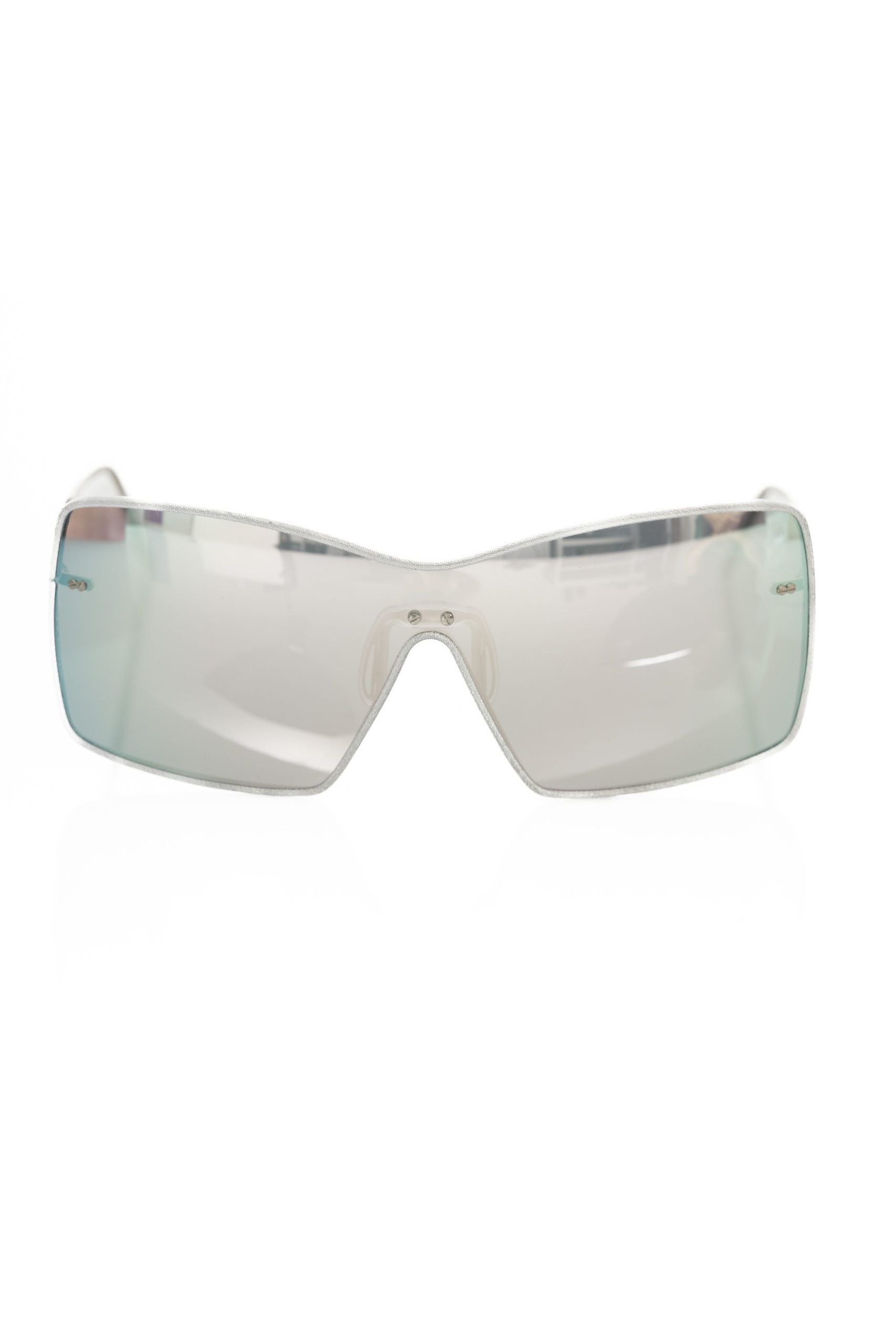 Frankie Morello Silver Metallic Fibre Sunglass