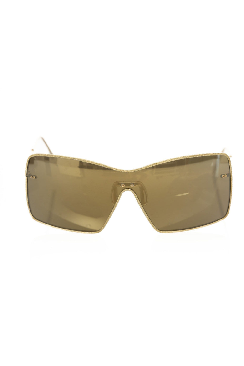Frankie Morello Gold Metallic Fibre Sunglass