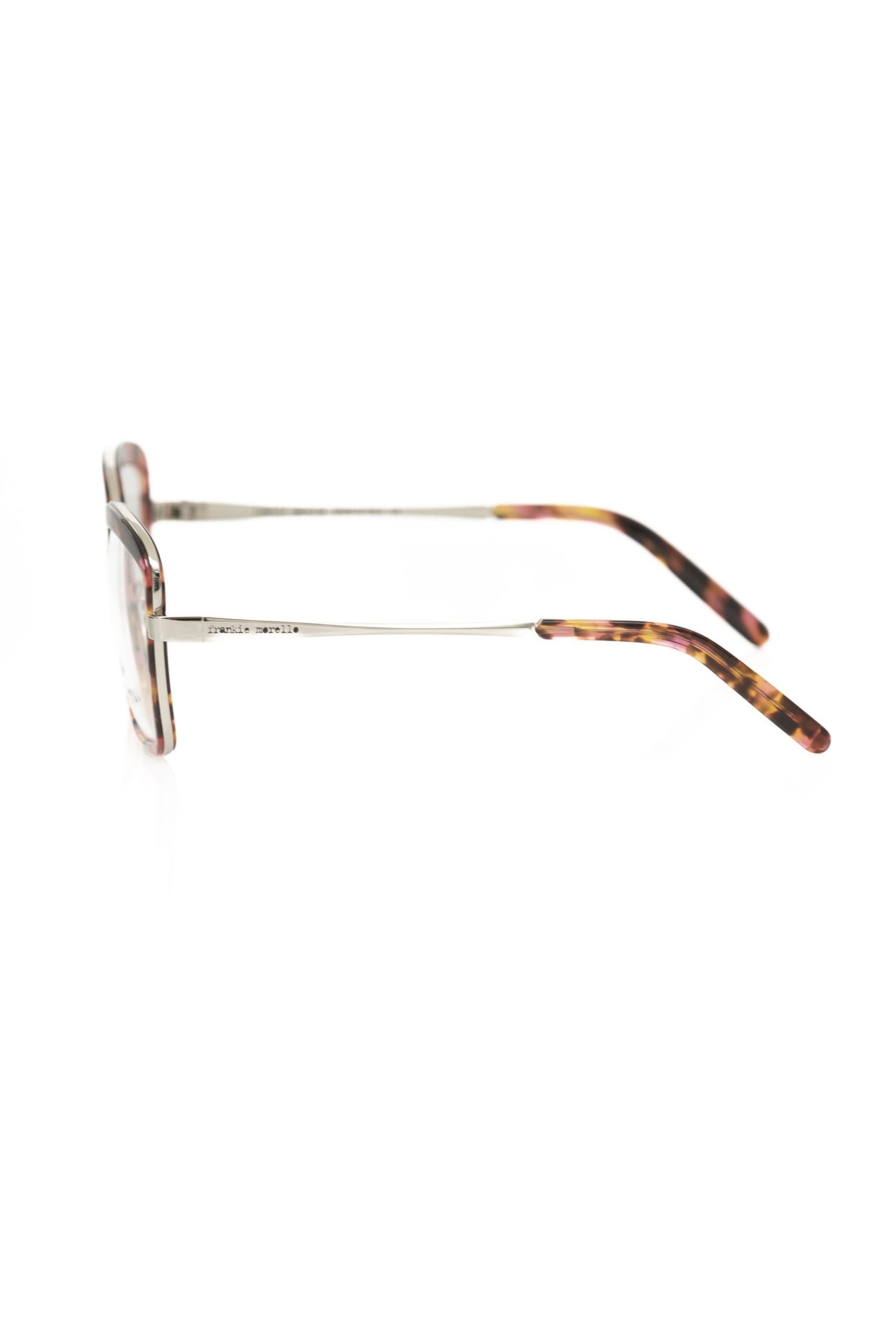 Frankie Morello Red Metallic Women's Eyeglass Frame | Regal Royce