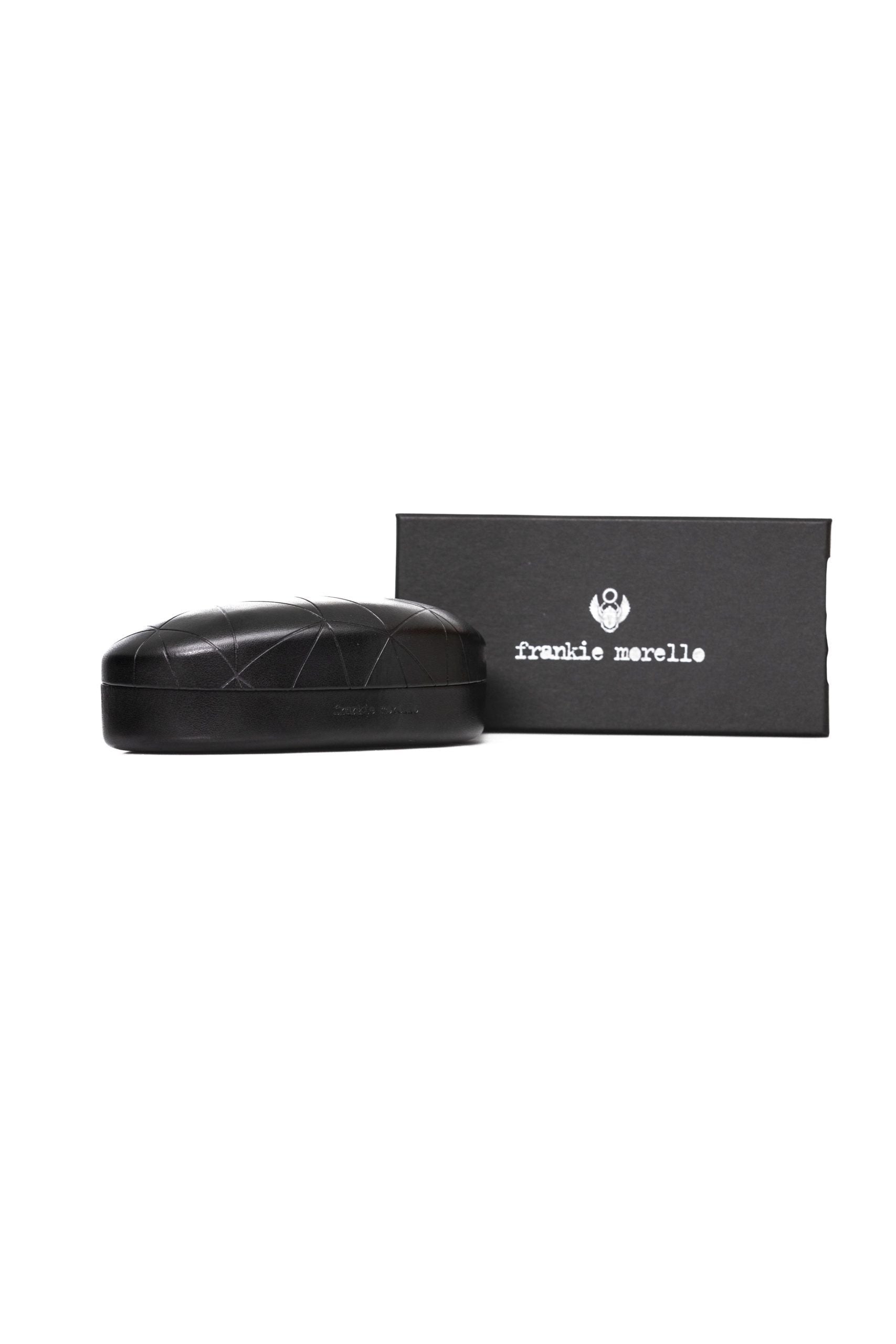 Frankie Morello Black Acetate Women's Eyeglass Frame | Regal Royce