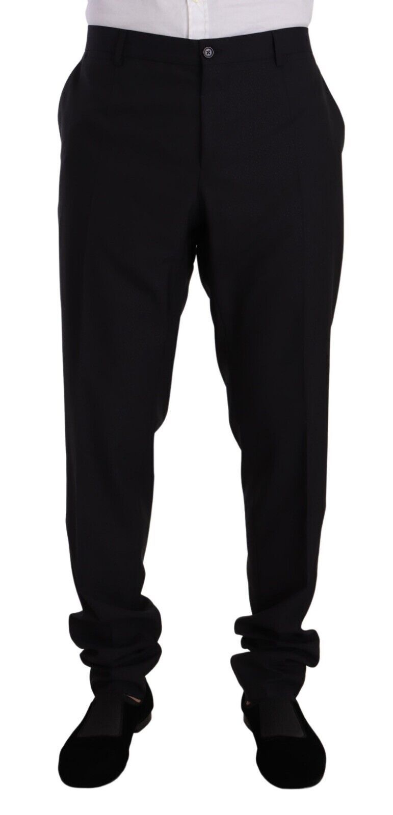 Dolce & Gabbana Blue GOLD Wool Single Breasted 2 Piece Suit | Regal Royce