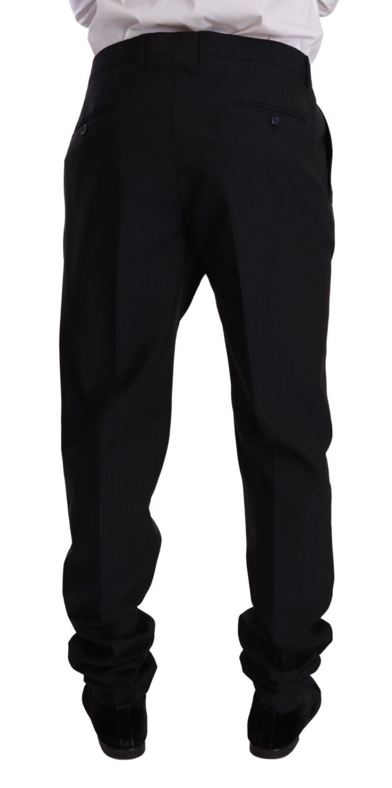 Dolce & Gabbana Blue GOLD Wool Single Breasted 2 Piece Suit | Regal Royce