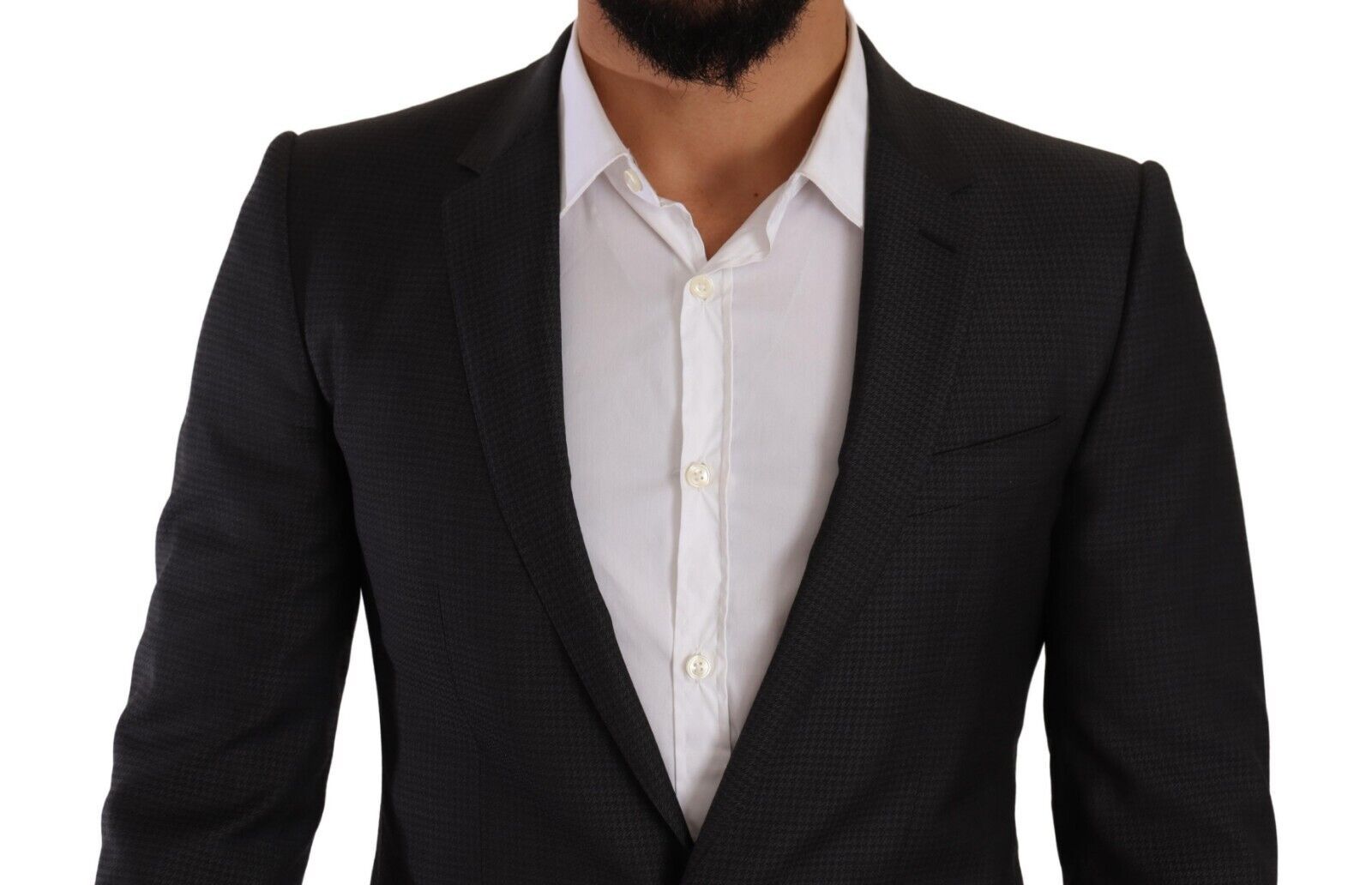Dolce & Gabbana Black MARTINI Single Breasted 2 Piece Suit | Regal Royce