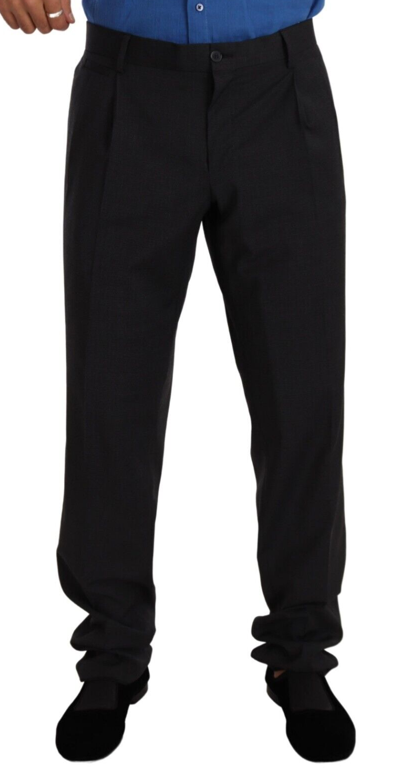Dolce & Gabbana Gray Dress Trouser VENTANNI Dress Pants | Regal Royce