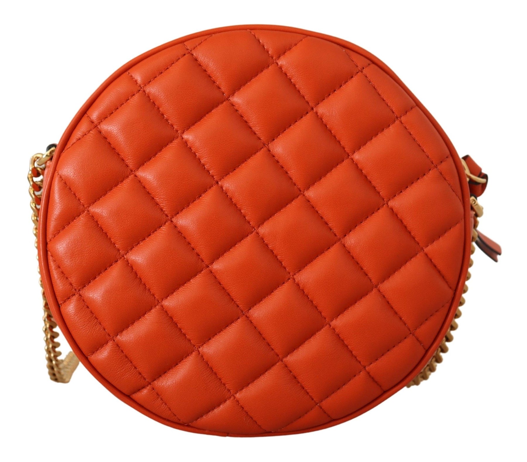 Versace Red Nappa Leather Medusa Round Crossbody Bag | Regal Royce