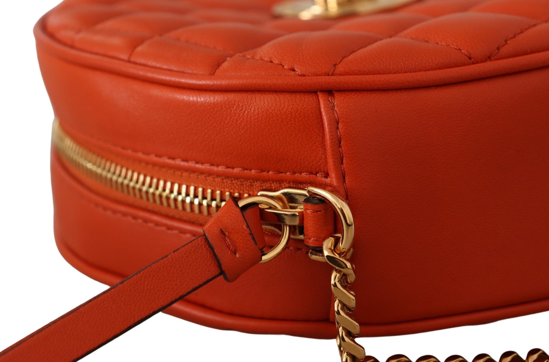 Versace Red Nappa Leather Medusa Round Crossbody Bag | Regal Royce