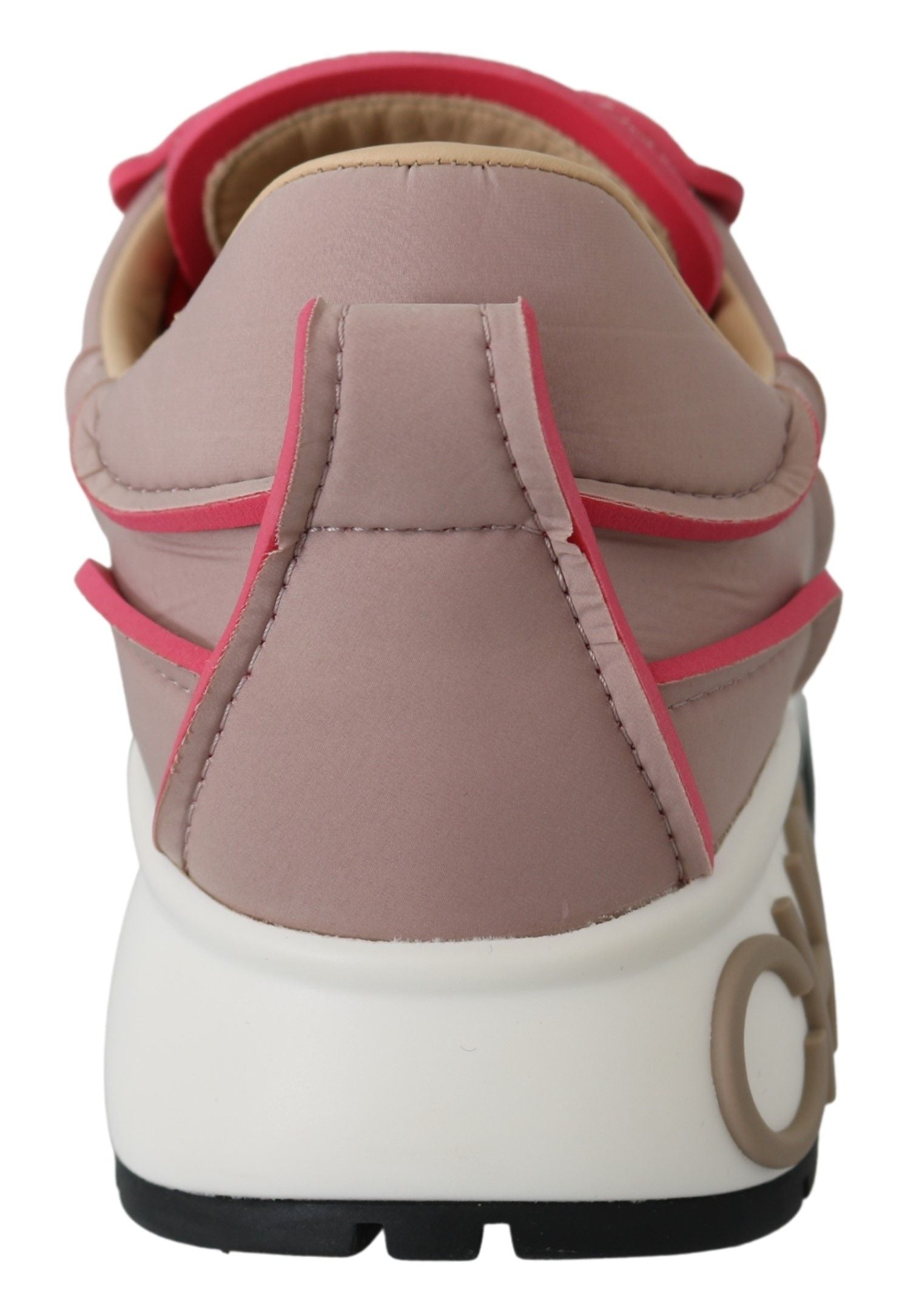 Jimmy Choo Ballet Pink and Red Raine Sneakers | Regal Royce