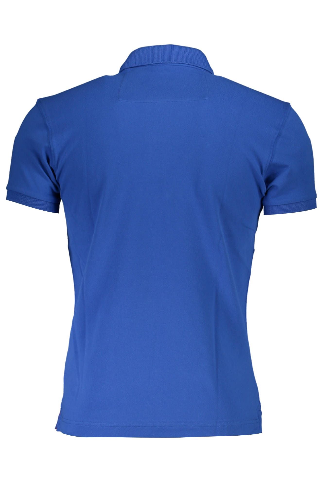 La Martina Blue Cotton Polo Shirt | Regal Royce