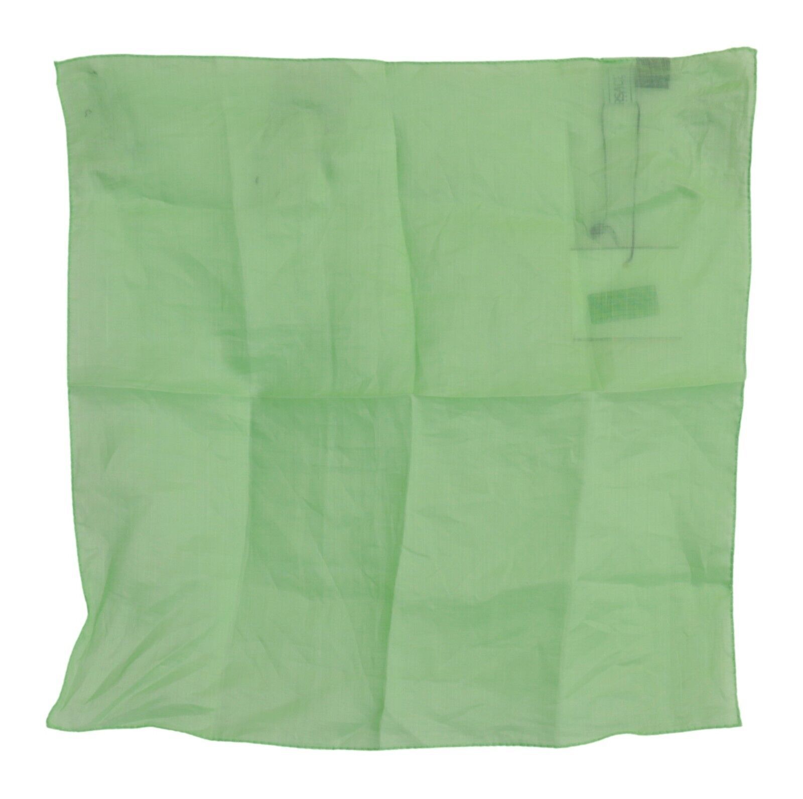 Versace Apple Green Linen Square Foulard Head Wrap Scarf | Regal Royce