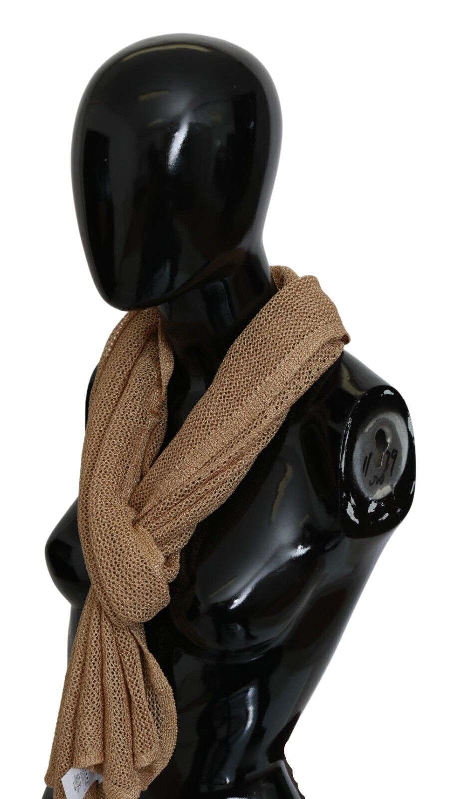GF Ferre Brown Neck Wrap Winter Shawl Foulard Scarf | Regal Royce