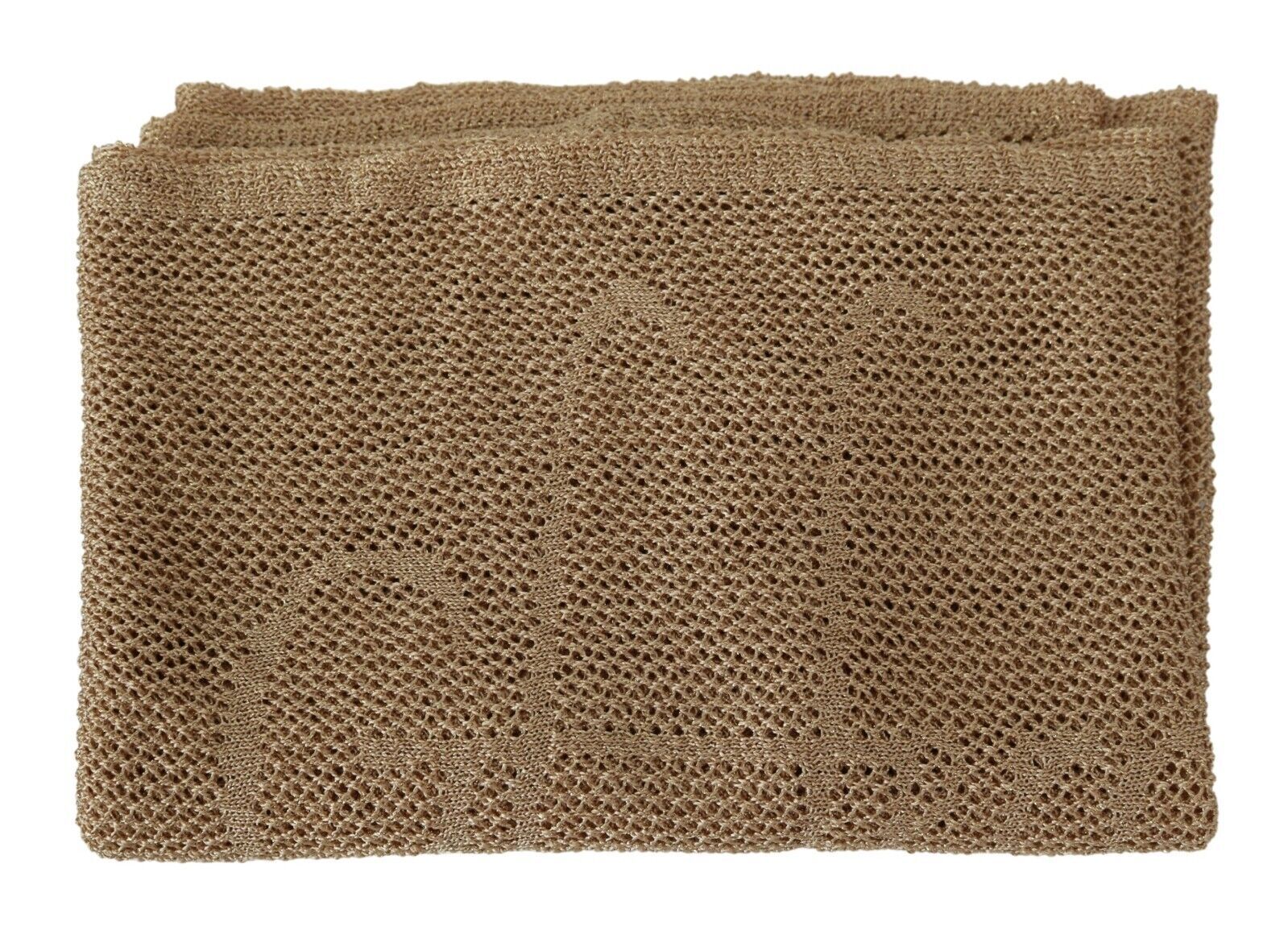 GF Ferre Brown Neck Wrap Winter Shawl Foulard Scarf | Regal Royce