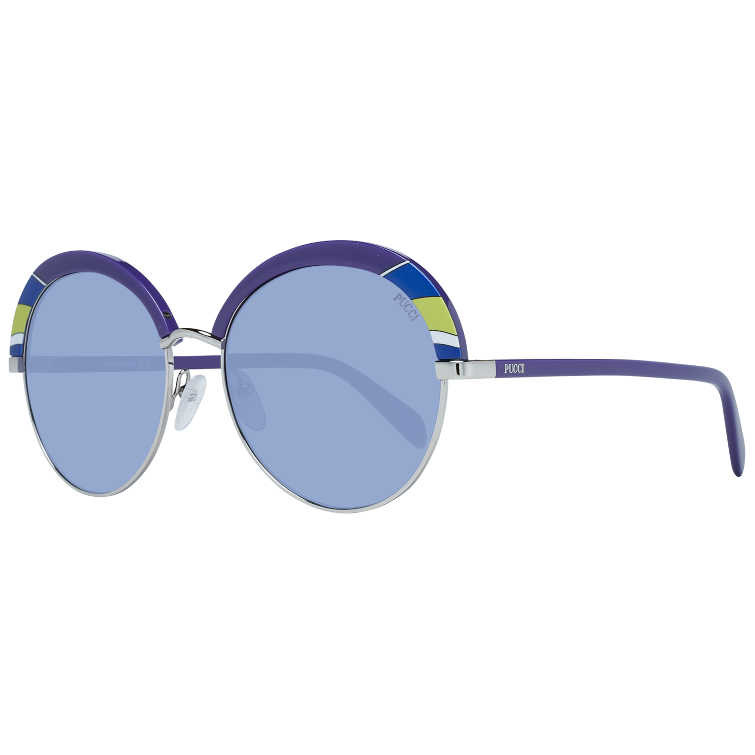 Emilio Pucci Multicolor Metal & Plastic Sunglasses | Regal Royce