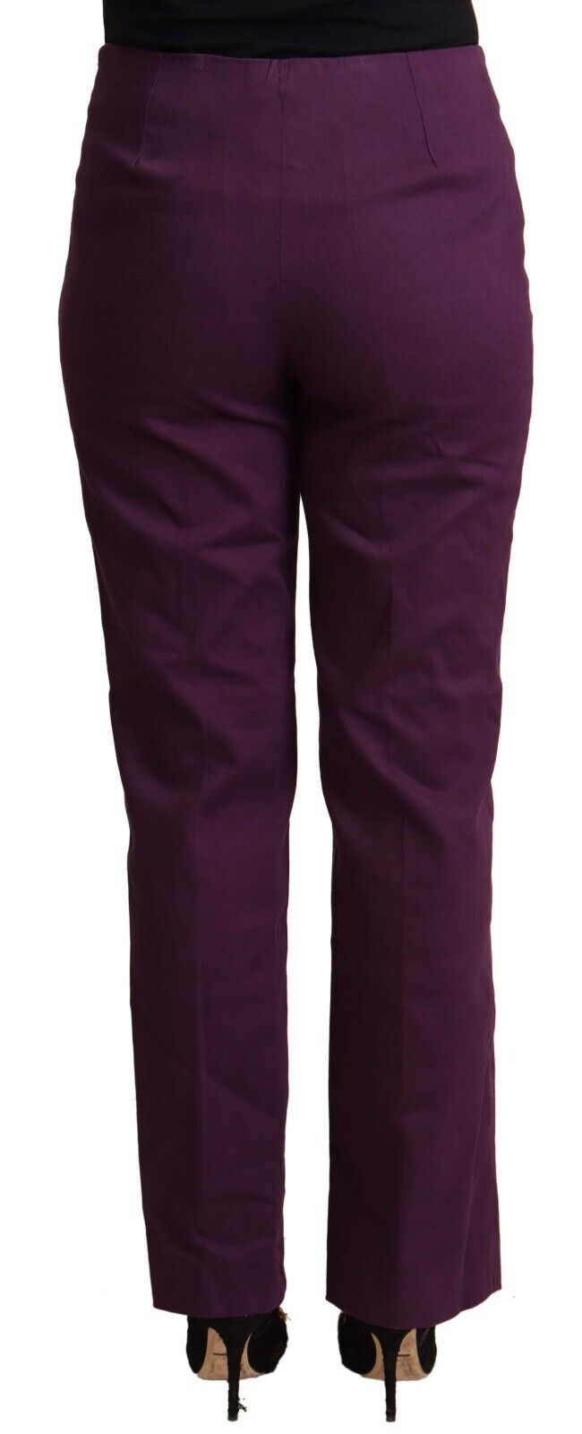 BENCIVENGA Violet High Waist Tapered Casual Pants | Regal Royce