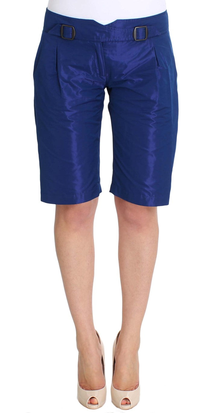 Ermanno Scervino Blue Above Knees Bermuda Shorts | Regal Royce