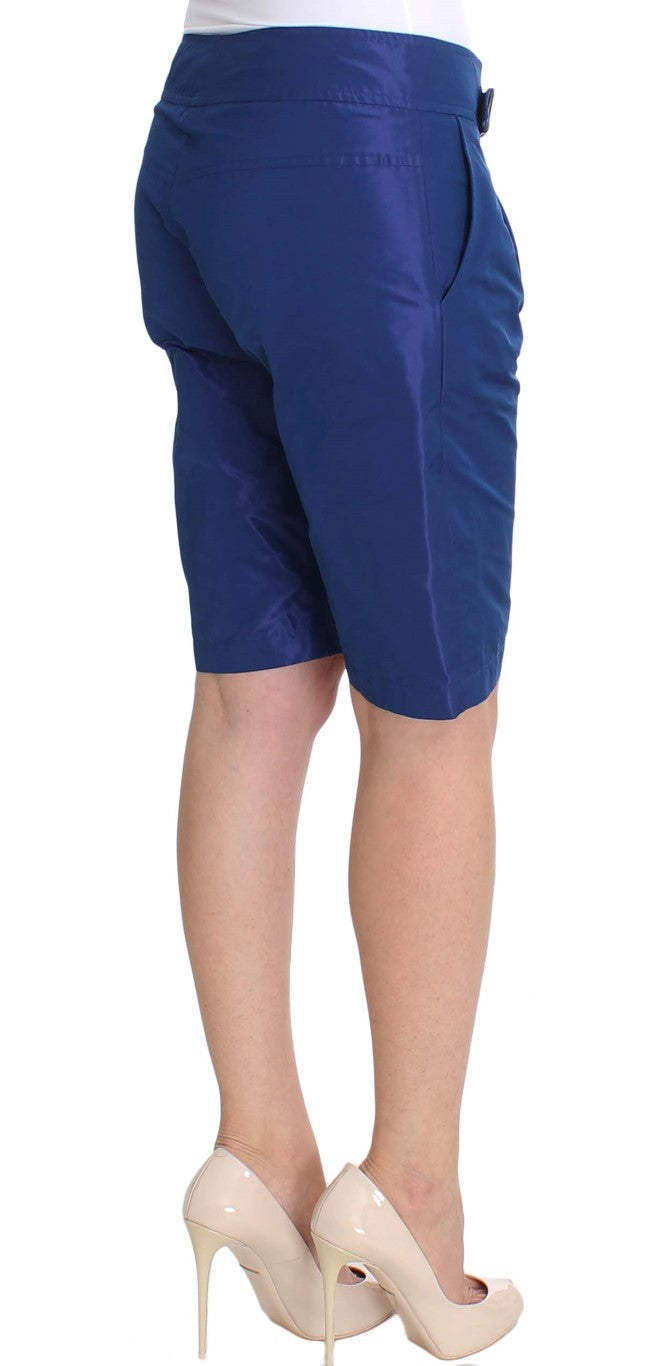 Ermanno Scervino Blue Above Knees Bermuda Shorts | Regal Royce