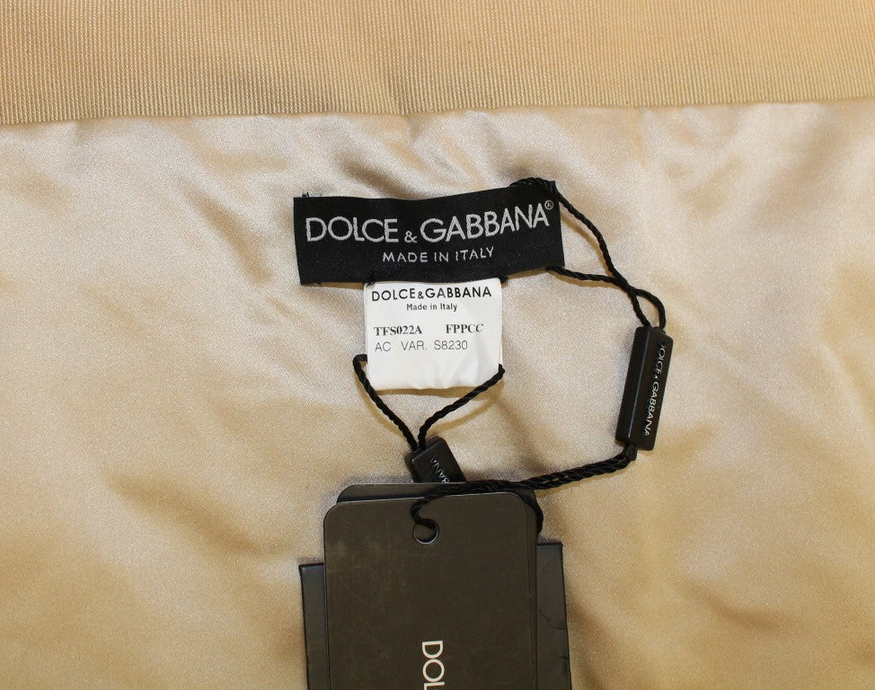 Dolce & Gabbana Beige MINK Fur Scarf Foulard Neck Wrap | Regal Royce