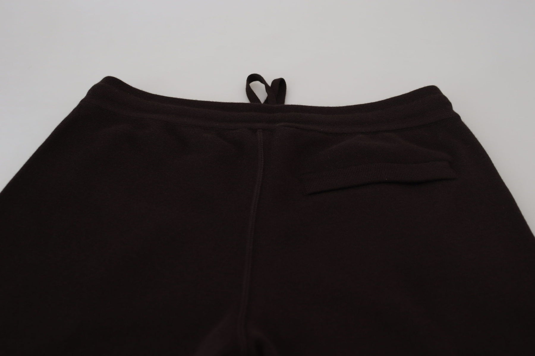 Dolce & Gabbana Brown Cashmere Trousers Bottoms Drawstring Pants | Regal Royce