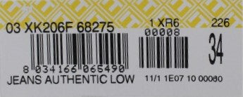 Acht Beige Cotton Patchwork Jeans | Regal Royce