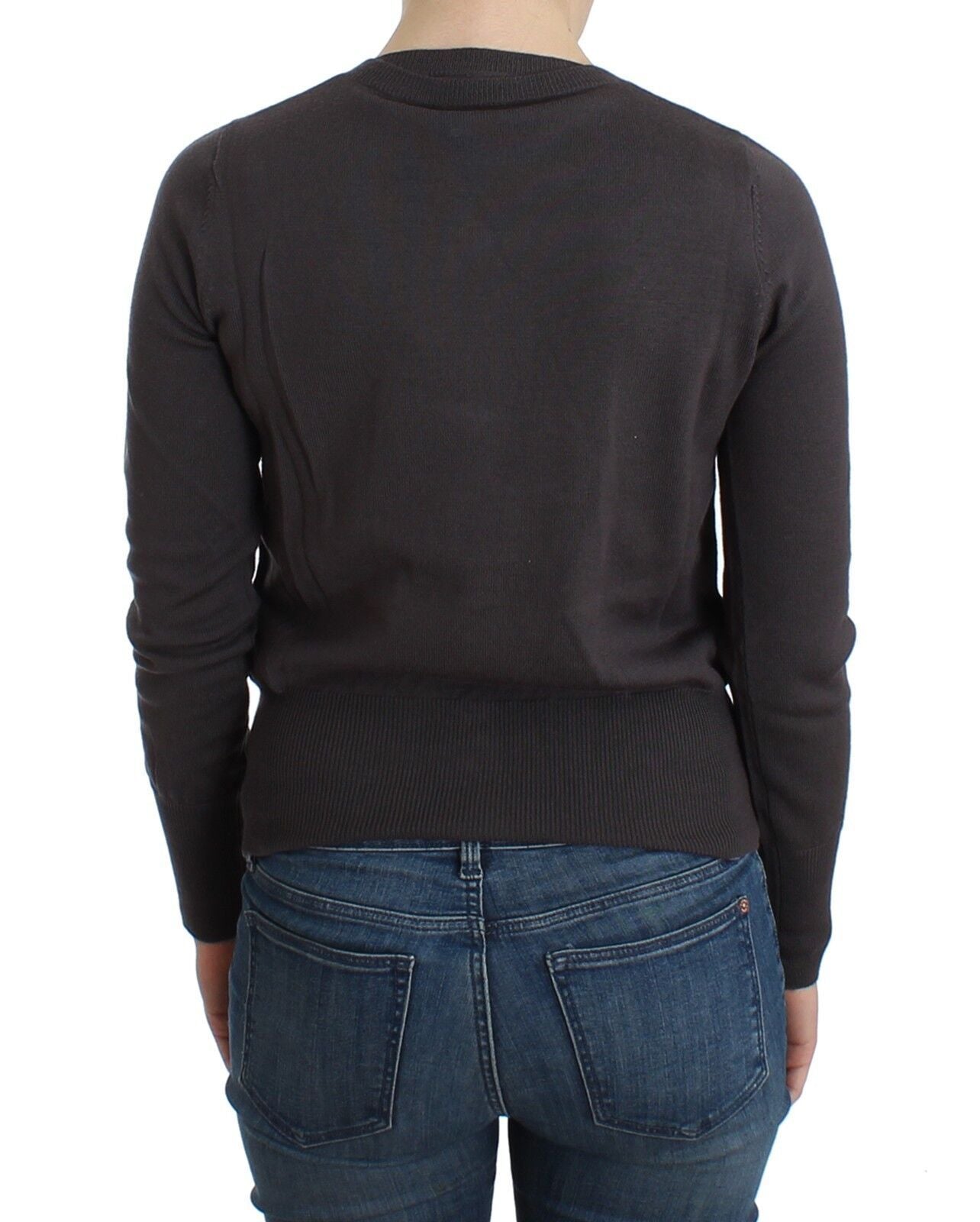 John Galliano Purple Wool Sequined Cardigan Knit Sweater | Regal Royce