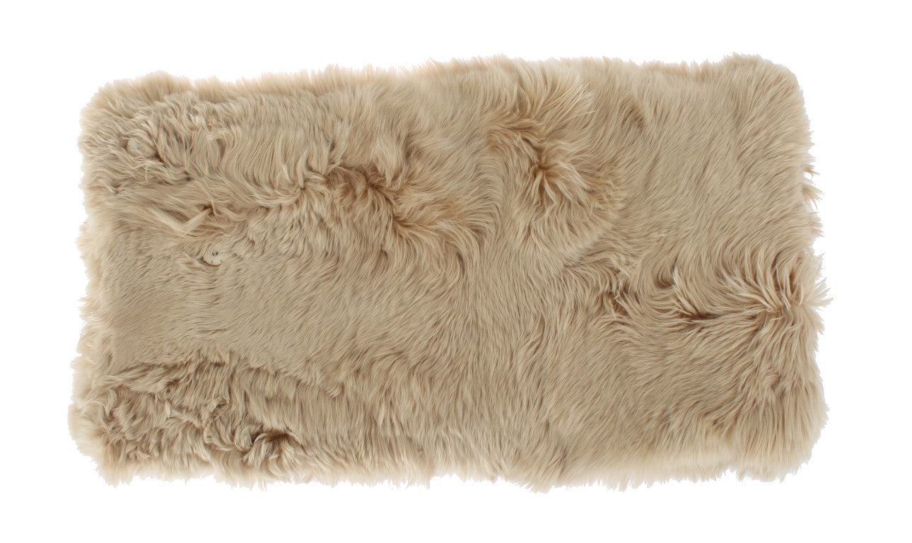 Dolce & Gabbana Beige Alpaca Collar Scarf | Regal Royce