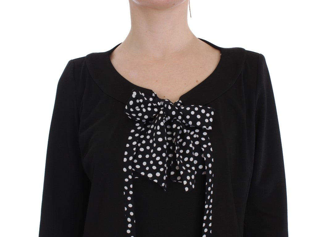 BENCIVENGA Black Stretch Sheath Dress & Sweater Set | Regal Royce