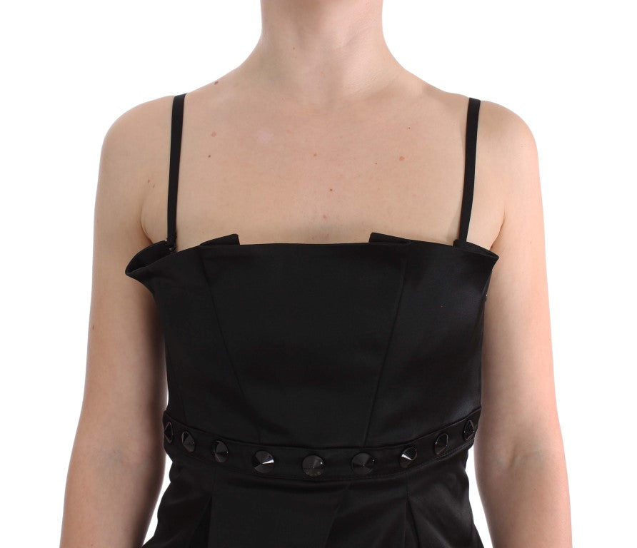 Exte Black Tank Party Evening Top Blouse | Regal Royce