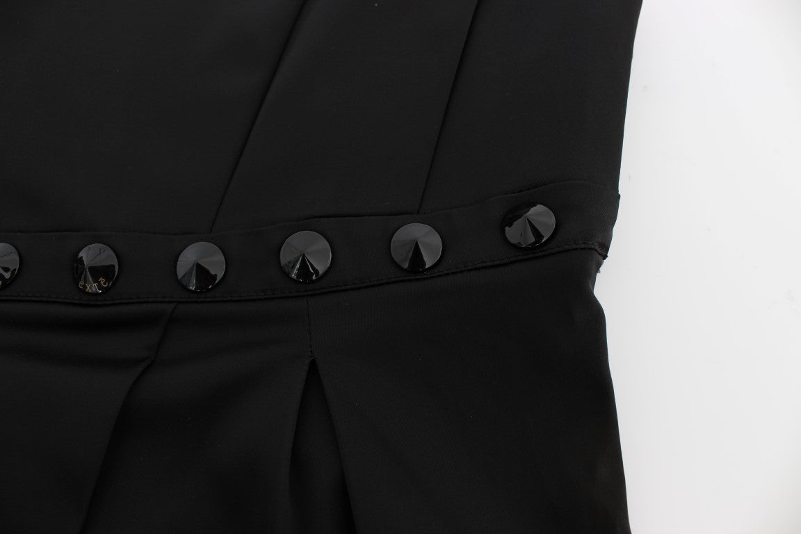 Exte Black Tank Party Evening Top Blouse | Regal Royce