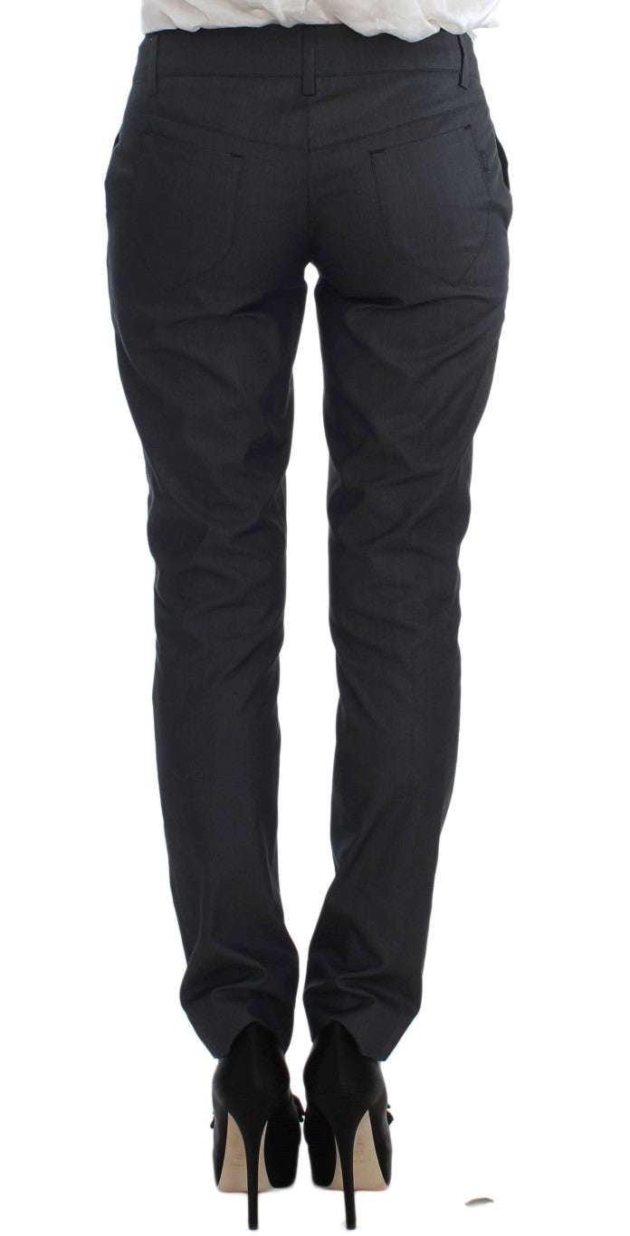 Exte Gray One Button Two Piece Suit | Regal Royce