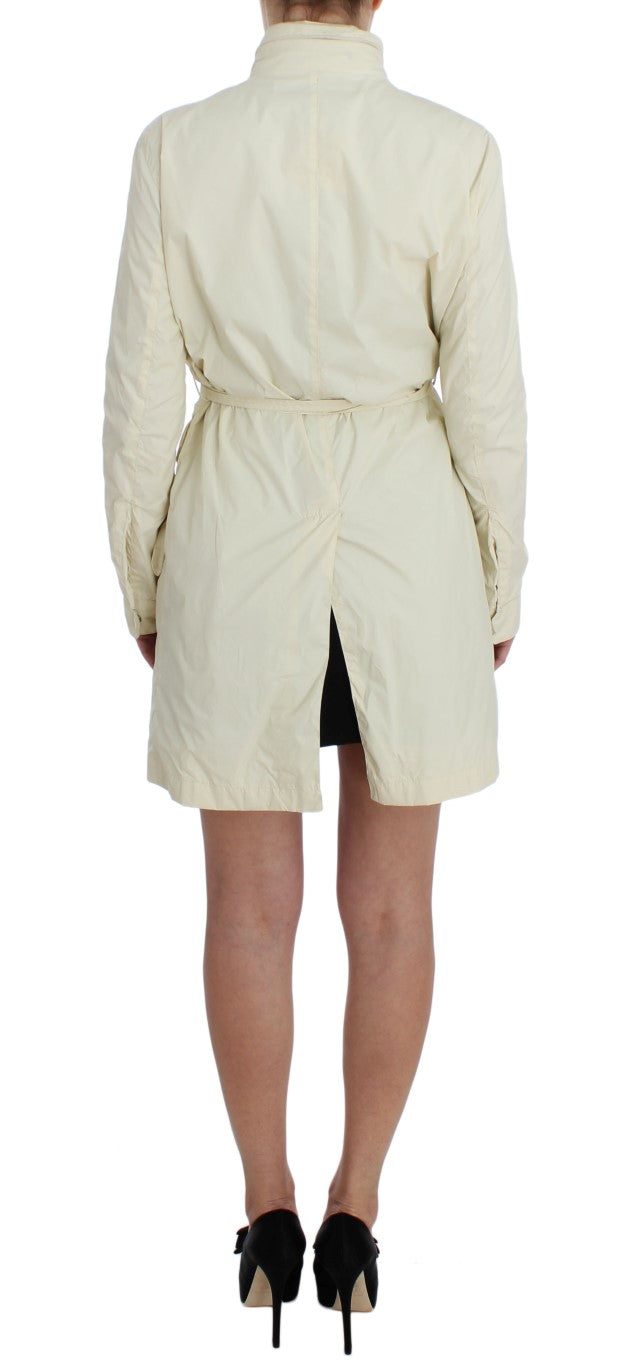 P.A.R.O.S.H. Beige Weather Proof Trench Jacket Coat | Regal Royce