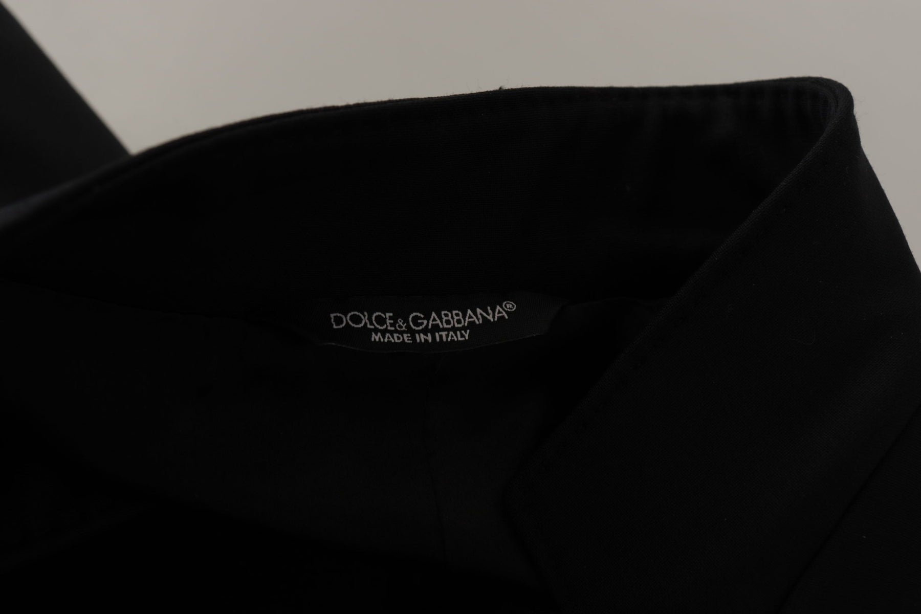 Dolce & Gabbana Black Wool Single Breasted Coat Men Blazer | Regal Royce