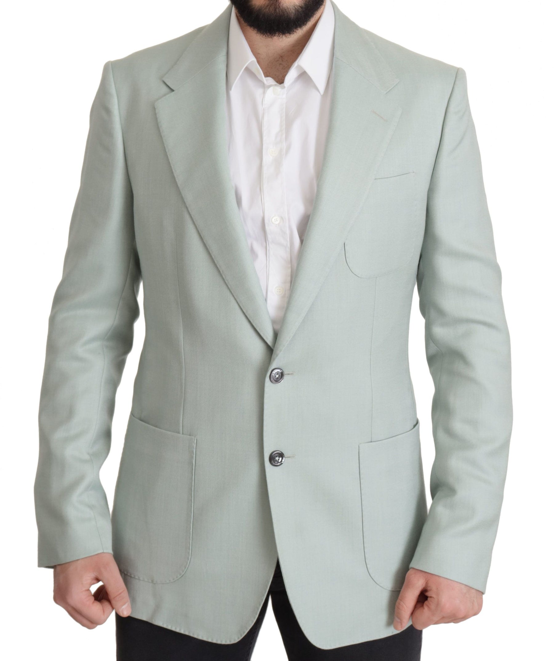 Dolce & Gabbana Green Cashmere Jacket Blazer Jacket | Regal Royce