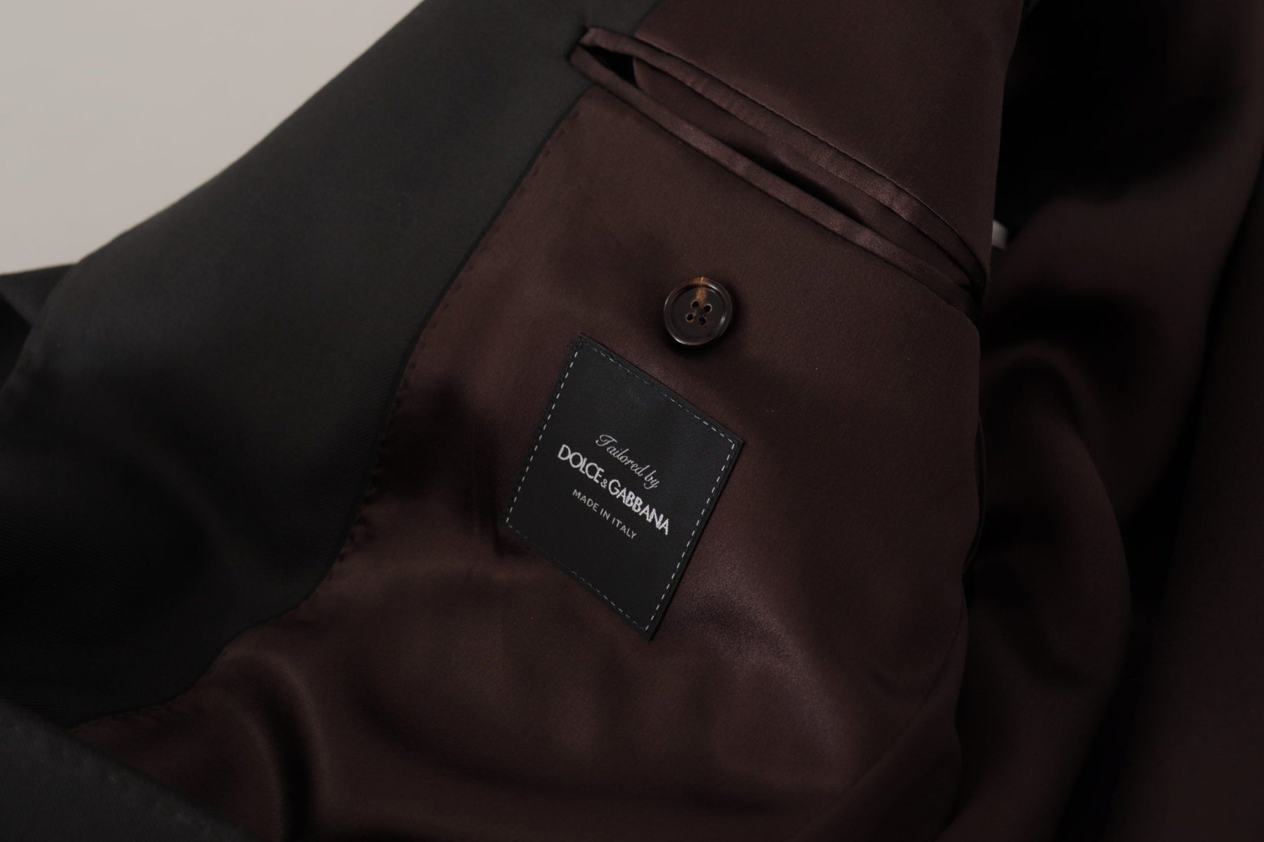 Dolce & Gabbana Black Wool Single Breasted Blazer v | Regal Royce