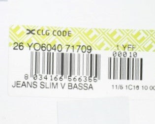 Cavalli Blue Cotton Straight Fit Stretch Jeans | Regal Royce