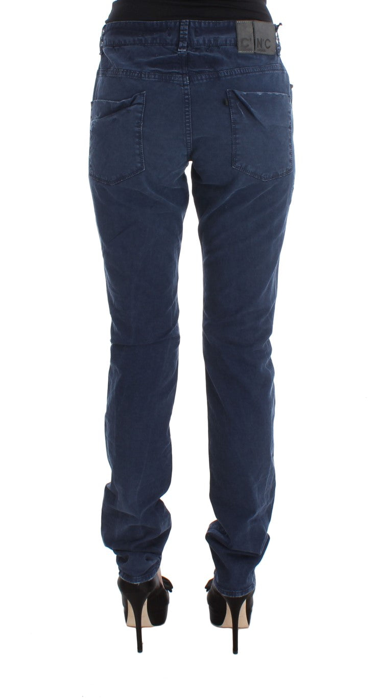 Costume National Blue Cotton Blend Denim Jeans | Regal Royce