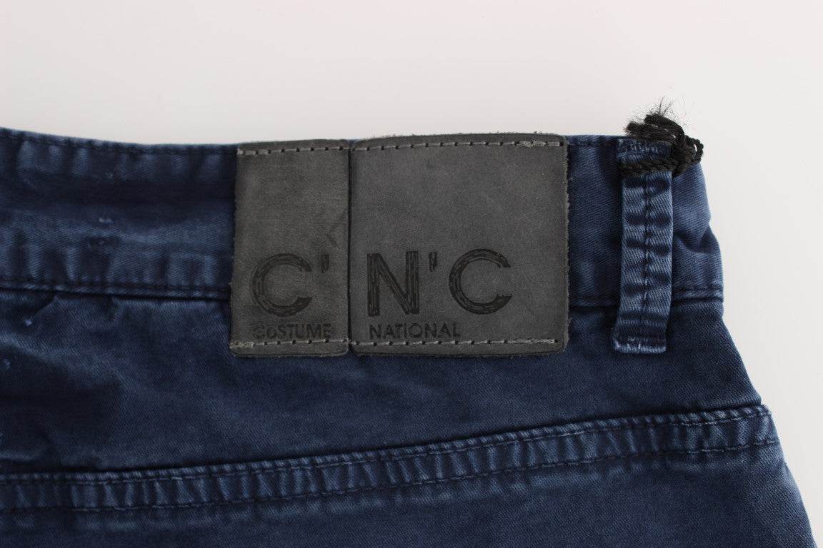 Costume National Blue Cotton Blend Denim Jeans | Regal Royce