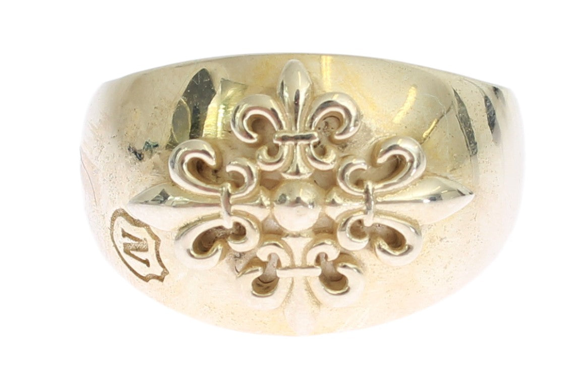 Nialaya Silver Crest 925 Sterling Ring | Regal Royce
