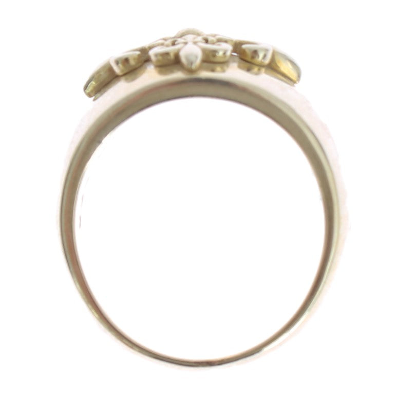 Nialaya Silver Crest 925 Sterling Ring | Regal Royce