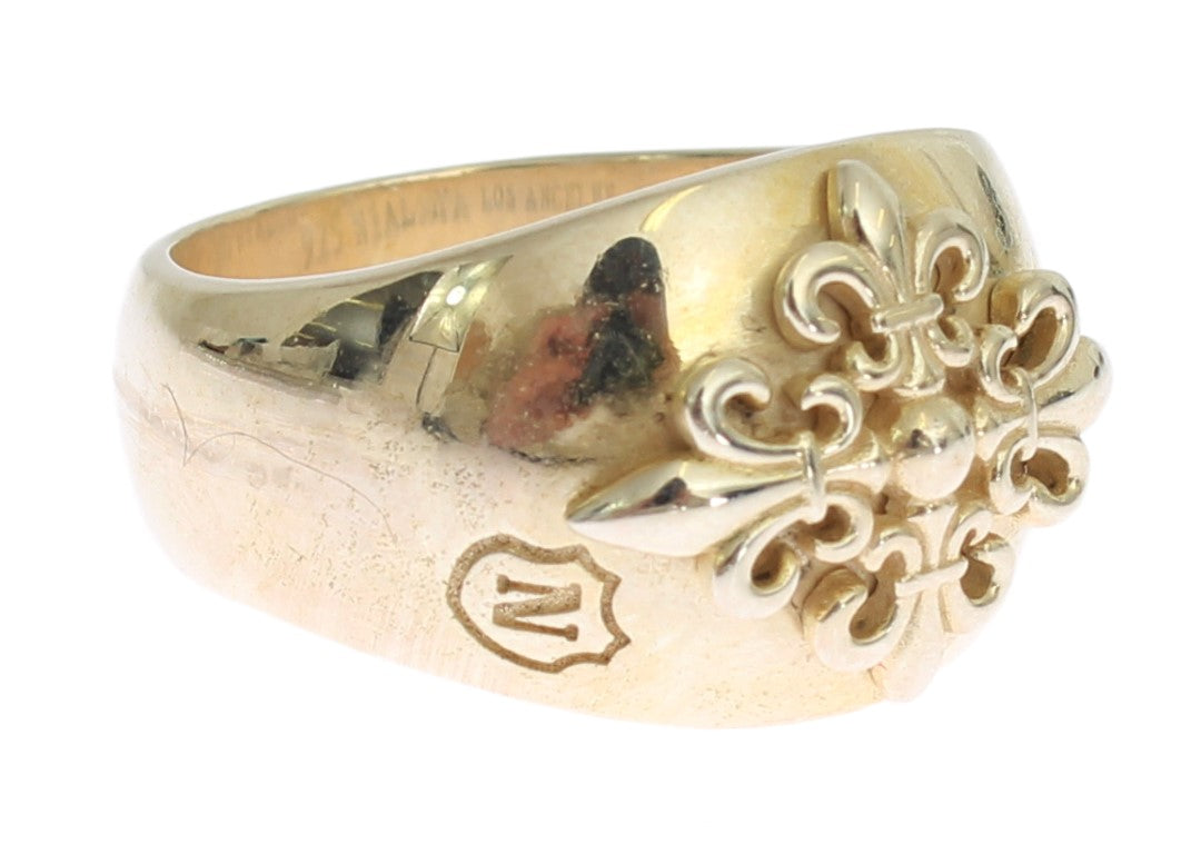 Nialaya Silver Crest 925 Sterling Ring | Regal Royce